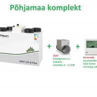 Niiskuse kontrolliga ventilatsiooniseade Titon HRV1.35